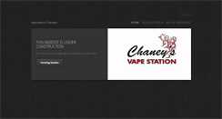 Desktop Screenshot of chaneystores.com