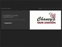 Tablet Screenshot of chaneystores.com